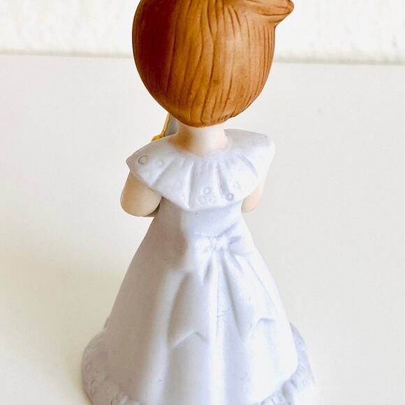 1982 Enesco Growing Up Birthday Girls Figurine - Age 4 - Cake Topper - Picture 2 of 8